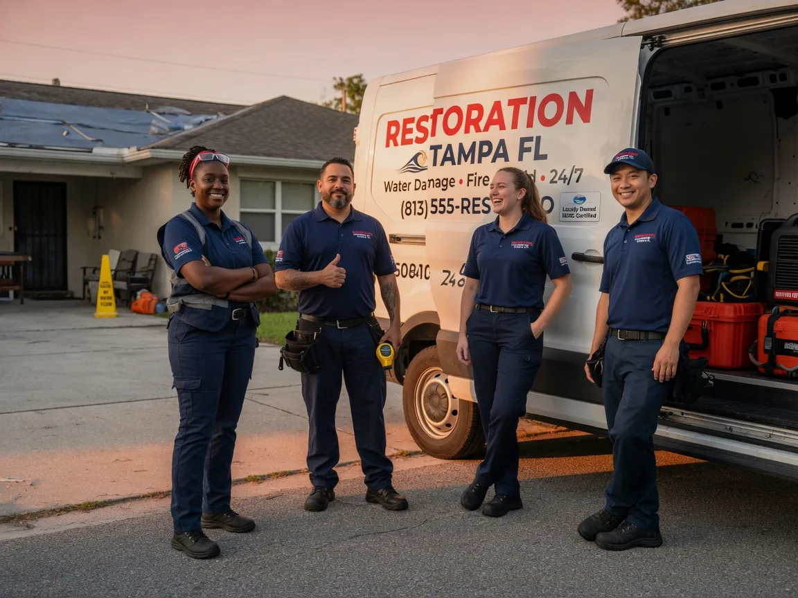 Water Damage Restoration company in Crestline, OH